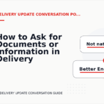 How to Ask for Documents or Information in Delivery Update Conversation English