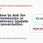 How to Ask for Permission in Delivery Update Conversation English