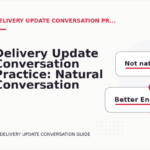 Delivery Update Conversation Practice: Natural Conversation Lines